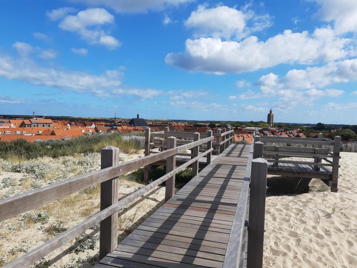 Ferienwohnung Zeewind Bed By The Sea Westkapelle Exterior foto