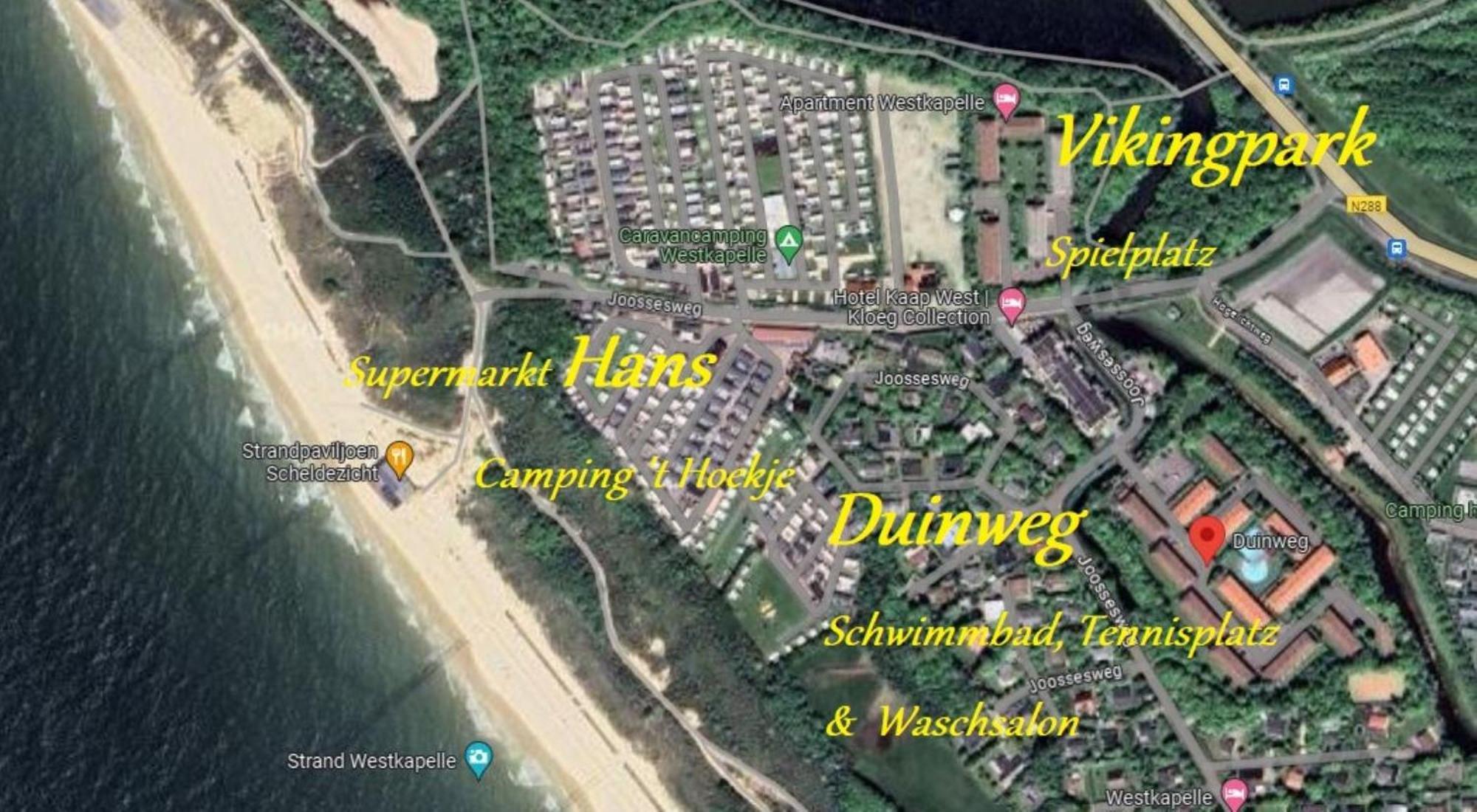 Ferienwohnung Zeewind Bed By The Sea Westkapelle Exterior foto